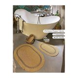 Home Turko 2'li Takım Jüt, Hasır, Paspas, Banyo Paspası, Banyo Paspas Takımı Ve Banyo Sepeti HASIR-JÜT