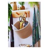 Home Turko Askılı Banyo Sepeti, Mutfak, Balkon, Çiçek, Patates Soğan, Çehizlik jüt
