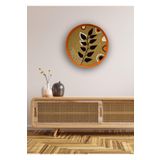 Home Turko Duvar Süsü, Duvar Tabağı, Jüt Dekor, Afrika, Bohem, Çok Renkli-1 27 x 27