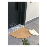 Home Turko Hasır, Jüt, Pamuklu, Kapı Önü Paspası, Bohem Tarzı Paspas, Yıkanabilir Paspas, Jüt Paspas HASIR 50 x 70