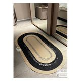 Home Turko Hasır, Kilim, Paspas, Jüt Yolluk, Siyah Desenli, Kolidor, Balkon, Mutfak, Halısı, Dekoratif Paspas 60 x 90 jüt-SiyahDesen