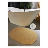 Home Turko Jüt, Banyo Paspası, Mutfak, Yolluk Halı Kilim, Jüt Kilim, Bohem Paspas, Iskandinav Halı, Hediyelik, 80 x 120 Hasır Düz