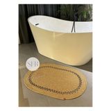 Home Turko Jüt, Banyo Paspası, Mutfak, Yolluk Halı Kilim, Jüt kilim, Bohem Paspas, İskandinav Halı, Hediyelik, 80 x 120 Hasır