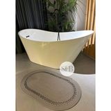Home Turko Jüt, Banyo Paspası, Mutfak, Yolluk Halı Kilim, Jüt Kilim, Bohem Paspas, Iskandinav Halı, Hediyelik, - Gri - 100 x 200 cm