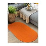 Home Turko Jüt, Halı, kilim, Paspas, Yolluk, Balkon Halısı, Kolidor Halısı, Çeyizlik Ev Eşyası, Banyo Paspası 40 x 60 Turuncu