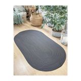 Home Turko Jüt, Halı, kilim, Paspas, Yolluk, Balkon Halısı, Kolidor Halısı, Çeyizlik Ev Eşyası, Banyo Paspası 60 x 120 Antrasit