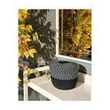 Home Turko JÜT, HASIR, ÇÖP KOVASI, MUTFAK ÇÖP KOVASI, BANYO ÇÖP KOVASI, DOĞAL, NATÜREL, JÜT KOVA, MODERN KOVA Siyah