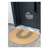 Home Turko Jüt, Hasır, Kapı Önü, Paspas, Banyo Paspası, Balkon Paspası/Hediyelik, Ev Eşyası. hasır-siyahçizgili 60 x 90