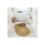 Home Turko Jüt, Hasır, Paspas, Banyo Paspası, Banyo Paspas Takımı Banyo Sepeti, Düzenleyici Banyo Paspası 40 x 60 HASIR-JÜT