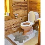 Home Turko Jüt, Hasır, Paspas, Banyo Paspası, Klozet Önü Paspası, Klozet Paspas, Çift Taraflı