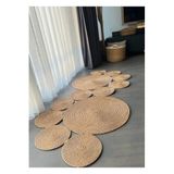 Home Turko Jüt Kilim, Paspas, Mutfak Halısı, Banyo Paspası, Kilim, Halı, Oturma Odası Halısı, Balkon Paspası 55 x 134 Hasır Düz