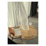 Home Turko Jüt Kilim, Paspas, Mutfak Halısı, Banyo Paspası, Kilim, Halı, Oturma Odası Halısı, Balkon Paspası 80 x 80 HASIR, KLM.10A-80X80