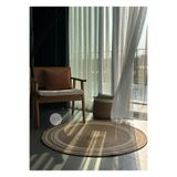 Home Turko Jüt Kilim, Paspas, Mutfak Halısı, Banyo Paspası, Kilim, Halı, Oturma Odası Halısı, Balkon Paspası 90 x 90 HASIR, Kilim-3a.90x90