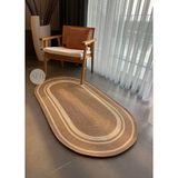 Home Turko Jüt Kilim, Paspas, Mutfak Halısı, Banyo Paspası, Kilim, Halı, Oturma Odası Halısı, Balkon Paspası - Renkli - 80 x 200 cm