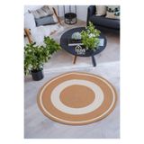 Home Turko Jüt Paspas, Kilim, Halı, Kapı Önü Paspas, Yuvarlak Paspas, Mutfak Paspası, Banyo Paspası, Hediyelik 100 x 100 JÜTBEJ ŞERİT
