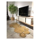 Home Turko Jüt, Paspas, Kilim, Yolluk, Halı, Banyo, Mutfak, Oturma Odası, Balkon, Yatak Odası, Paspası, Halısı 55 x 134 Hasır