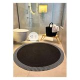 Home Turko Jüt, Sepetli Banyo, Mutfak, Balkon Paspas takımı, Mutfak Halısı, Banyo Paspası, Yıkanabilir Paspas 140 x 140 Büyük Sepetli