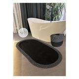 Home Turko Jüt, Sepetli Banyo, Mutfak, Balkon Paspas takımı, Mutfak Halısı, Banyo Paspası, Yıkanabilir Paspas 60 x 90 Çöp Sepetli