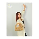 Home Turko Mini Jüt Hasır Portföy Clutch El Çantası, Kadın Çantası, Jüt Boho Çanta, Hasır