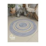 Home Turko Moderin, Hasır, Jüt Desenli, Naturel, Jüt Dekoratif, Kilim, Salon,mutfak Halısı Hediyelik, Ev Eşyası 100 x 100 GRİ, R3-100X100