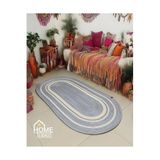 Home Turko Moderin, Hasır, Jüt Desenli, Naturel, Jüt Dekoratif, Kilim, Salon,mutfak Halısı Hediyelik, Ev Eşyası 200 x 200 GRİ, NAYLA-F3-200x200