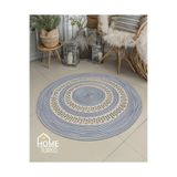 Home Turko Moderin, Hasır, Jüt Desenli, Naturel, Jüt Dekoratif, Kilim, Salon,mutfak Halısı Hediyelik, Ev Eşyası 200 x 200 GRİ, R3-200X200