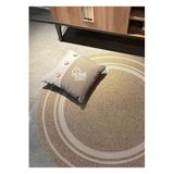 Home Turko Moderin, Hasır, Jüt Desenli, Naturel, Jüt Dekoratif, Kilim, Salon,mutfak Halısı Hediyelik, Ev Eşyası 200 x 200 Hasır, NAYLA-F1-200X200