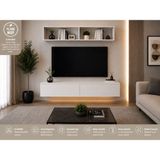 Home Tv Ünitesi, Modern Tv Ünitesi, Duvara Monte Tv Ünitesi, Mdf Tv Ünitesi, Beyaz Tv Sehpası, Minimalist Tv Ünitesi, Kitaplıklı Tv Ünitesi, Salon Mobilyası, Dekoratif Tv Ünitesi
