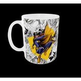 Home Uçan Kupa Batgırl Figürlü Avengers Marvel Temalı Tasarım Kupa - 010 - Beyaz