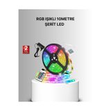 Home Uzaktan Kumandalı RGB Smart Şerit LED Işık Esnek ve Taşınabilir Dekorasyon