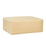 Home Wave 4'lü Büyük Boy Bej Pötikare Baza Altı Hurç Set 62 x 46 x 22 cm