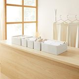 Home Wave 6'lı Gri Pötikare Çekmece Içi Düzenleyici Kutu 2 Adet 28 x 28 x 13 / 2 Adet 28 x 13 x 13 / 2 Adet 14 x 14 x 13 cm