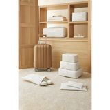 Home Wave 6'lı Gri Pötikare Valiz Düzenleyici Bavul İçi Organizer Set, Seyahat Hurcu