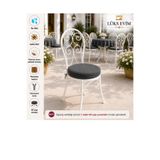 Home YUVARLAK ANTRASİT SANDALYE MİNDERİ - LÜKS EVİM