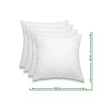 homeANDhome Kırlent Iç Yastığı Elyaf dolgulu 43x43 350gram 4 Adet Kırlent Içi Yastık Home And Home