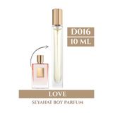 homeartplus D016 - Seyahat boy 10 ml ( K. LOVE ) Parfüm