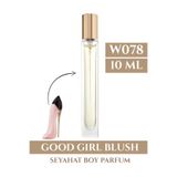 homeartplus W078 - Seyahat boy 10 ml ( GOOD GIRL BLUSH ) Çiçeksi Kadın Parfüm