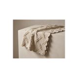 homease Premium Şönil Jakar Dokuma Sakallı Taş Rengi Koltuk Örtüsü 175x215 cm - Kaymaz Yıkanabilir Lüks Çekyat ve Koltuk Koruyucu Örtü