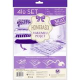 Homebasix Vakumlu Hurç 4'Lü Set (Xl - 2Xxl - Jumbo) 3 Adet