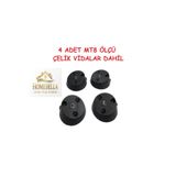 HOMEBELLA Açılı Plastik Bağlantı Aparatı Sehpa Masa, Sandalye, 4 Lü + 12 Adet Vida (M8 VİDA GİRİŞLİ)