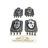 HOMEBELLA Metal Açılı mt8 Ayak Bağlantı Aparatı Zigon Sehpa Ve Ahşap Masa Koltuk Puf Raf Genç Bebek Oda