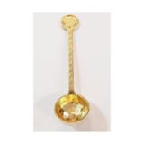 Homecare Vintage El Yapımı Gold 3'lü Şeker ve Ölçü Kaşığı Seti Bakır ve Zamak Malzemeden 715870