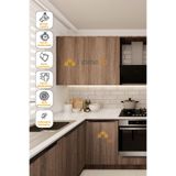 HOMECC Klasik Meşe Yapışkanlı Kaplama Folyo 120 cm – Mobilya, Duvar, Kapı, Mutfak İç... Yapiskanli Kaplama Folyo 120x150 cm - Duvar Kagidi Folyo PW718