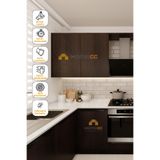 HOMECC Koyu Ceviz Yapışkanlı Kaplama Folyo 120 cm – Mobilya, Duvar, Kapı, Mutfak İçi... Yapiskanli Kaplama Folyo 120x100 cm - Duvar Kagidi Folyo KW312
