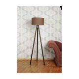 Homedit 3 Ayakli Tripod Lambader Abajur Kumas Baslik---Aci Kahve-C