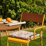 Homedius Çıkarılabilir Kılıflı Sandalye Minderi 40x40x4 cm Çok Renkli