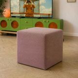 Homedius Çok Amaçlı Puf Qube Fitilli 40X40x40 Vizon 40X40