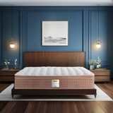 Homedius Nest Paket Yaylı Ortopedik Tek Kişilik Yatak - Beyaz - 120 x 200 cm