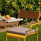 Homedius Sandalye Oturum Minderi Renkli 40X40x4 Bağcıklı Çıkarılabilir Kılıflı Çökme Yapmaz Açık Gri 40X40