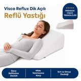 Homedius Viscotherm Reflux Dik Açılı Silk Kumaş Reflü Yastığı 65x60x20 cm